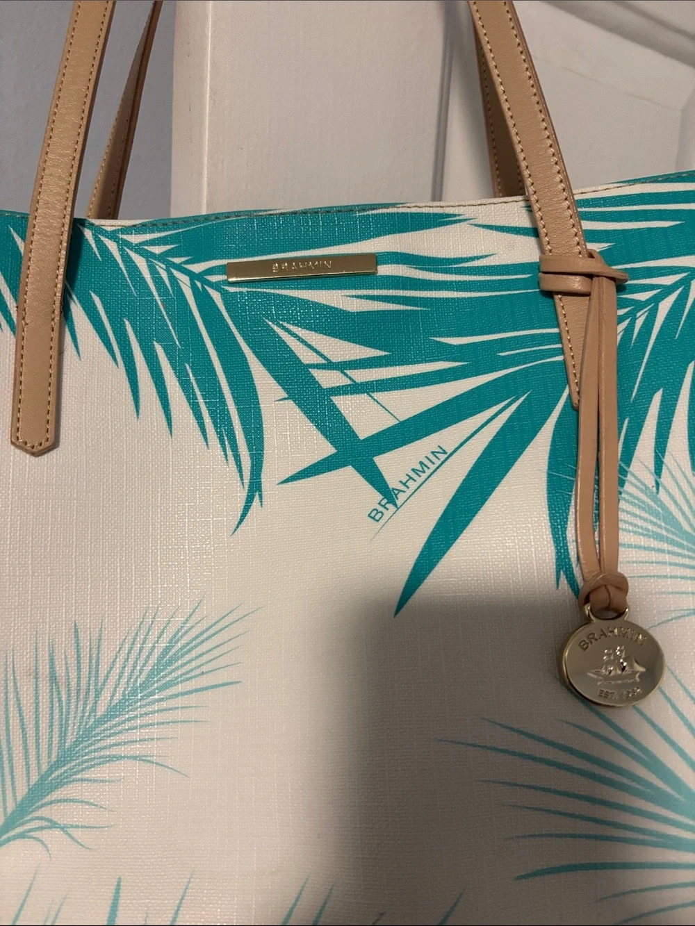 Brahmin tote featuring